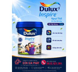 Dulux Inspire Ngoại Thất Sắc Màu Bền Đẹp Bề Mặt Bóng- 79AB