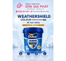 Dulux Weathershield Colour Protect Bề Mặt Bóng- E023