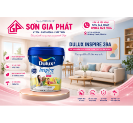 Dulux Inspire Nội Thất Sắc Màu Bền Đẹp Bề Mặt Mờ 39A