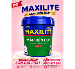 Sơn nước ngoại thất Maxilite từ Dulux Màu Bền Đẹp
