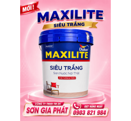 Sơn nước nội thất Maxilite từ Dulux Siêu Trắng