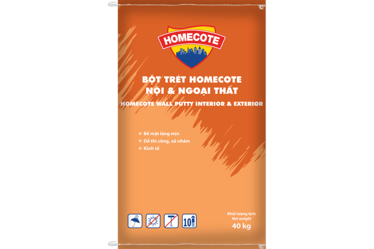 Bột trét Homecote Nội & Ngoại Thất 