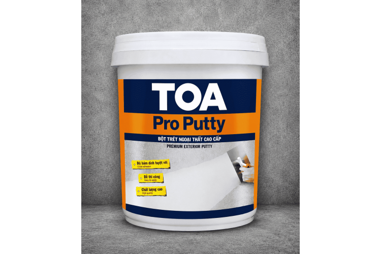 TOA Pro Putty- Bột trét ngoại thất cao cấp