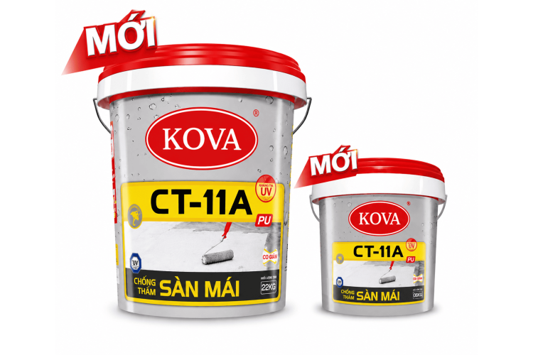 Chất chống thấm KOVA CT-11A PU Sàn mái