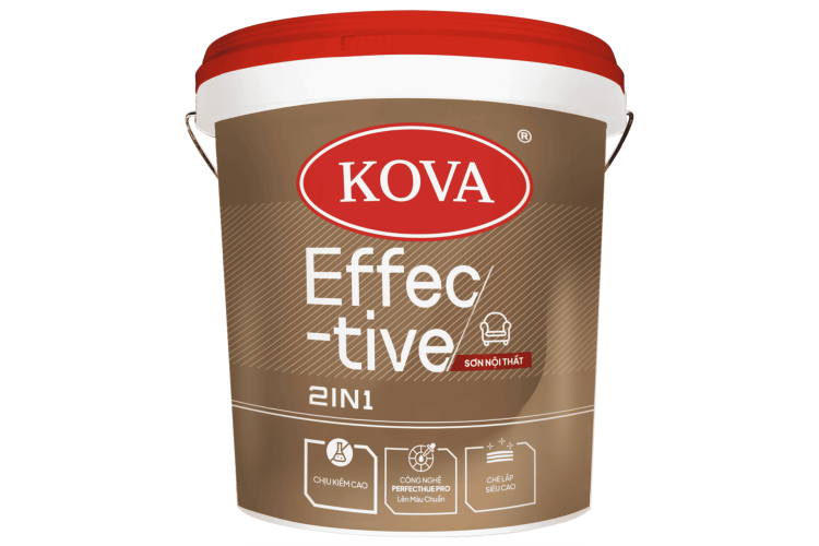 Sơn nội thất KOVA Effective 2in1