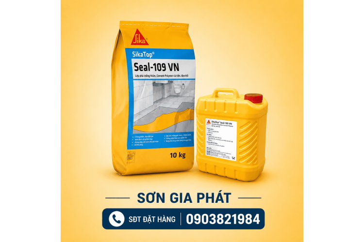 SikaTop®-109 Seal VN- Vữa chống thấm (AB) 25KG