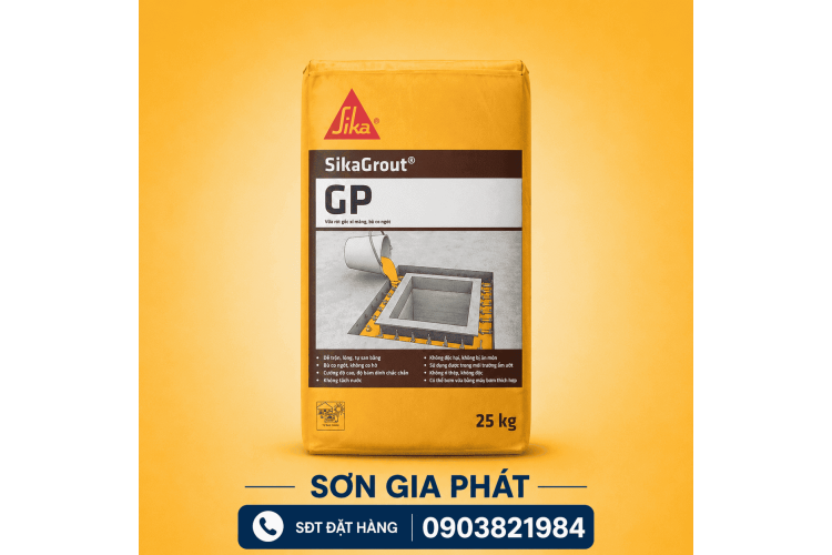 SikaGrout® GP - VỮA RÓT GỐC XI MĂNG