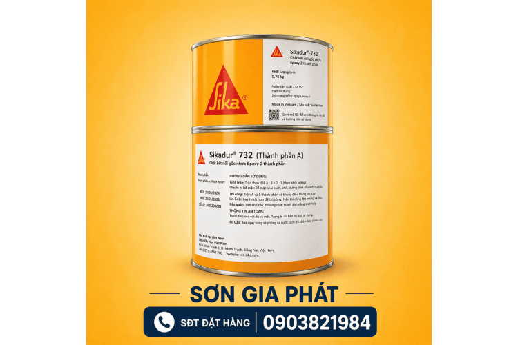 Sikadur®-732 - Chất kết nối gốc nhựa epoxy 2 thành phần