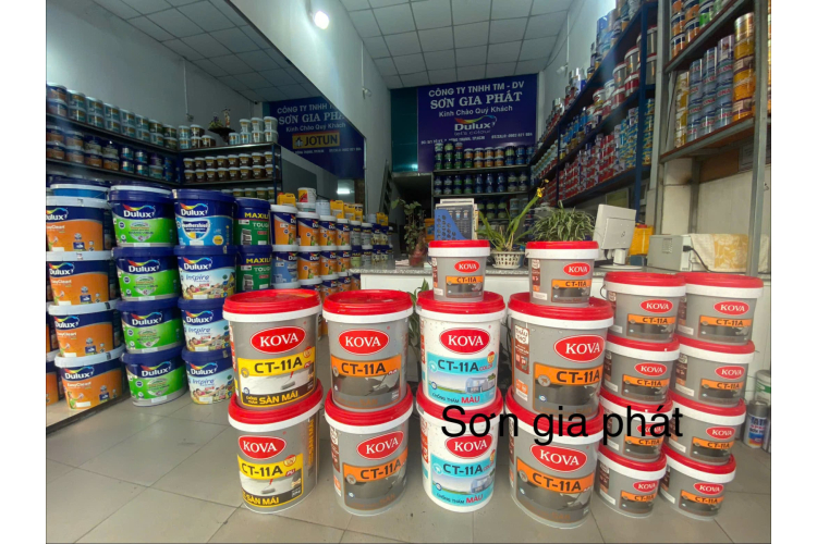 Chất chống thấm KOVA CT-11A PU Sàn mái