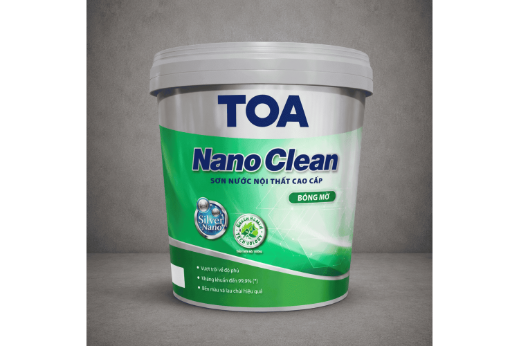 Sơn nước nội thất cao cấp TOA NanoClean
