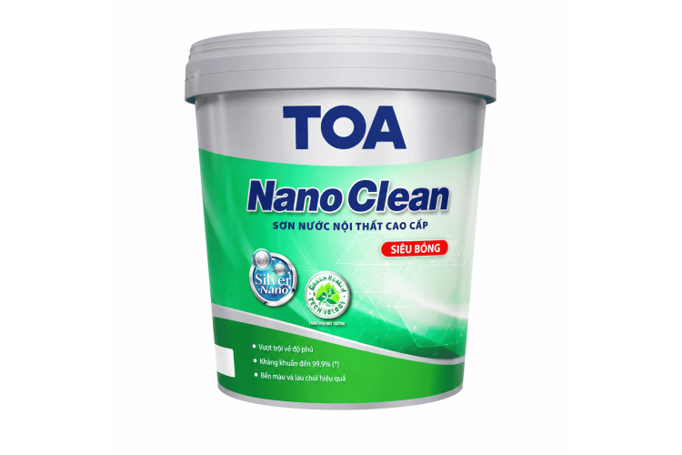 Sơn nước nội thất cao cấp TOA NanoClean