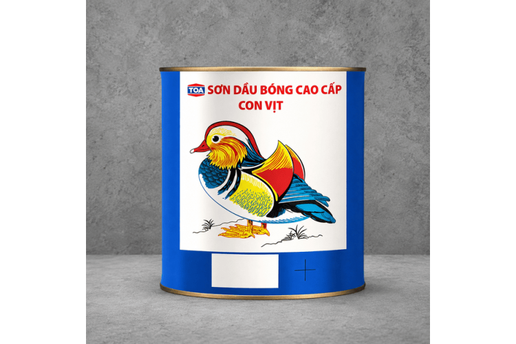 Sơn dầu bóng cao cấp Con Vịt