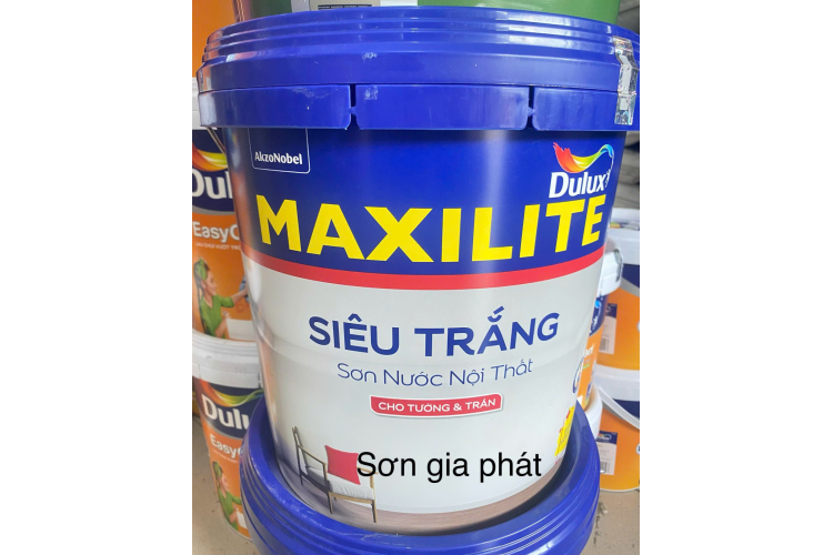 Sơn nước nội thất Maxilite từ Dulux Siêu Trắng