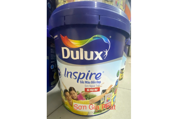 Dulux Inspire Ngoại Thất Sắc Màu Bền Đẹp Bề Mặt Mờ- Z98